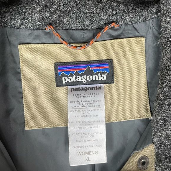 Patagonia Reclaimed Wool Parka recycled - Picture 7 of 11